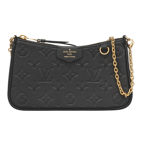 ルイヴィトン バッグ レディース LOUIS VUITTON モノグラムアンプラント イージーポーチ ブラック M80349