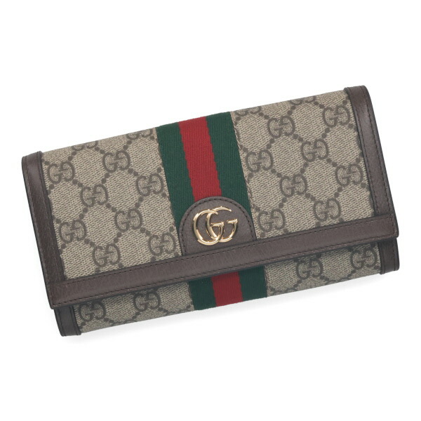 グッチ バッグ GUCCI オフィディア チェーンウォレット 772309 96IWG 8745 ベージュ+ダークブラウン ショルダーバッグ ポシェット_1