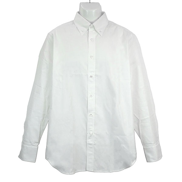 ベルルッティ シャツ メンズ BERLUTI コットンスクリットアレッサンドロ シャツ ホワイト 259250 サイズ41 XLサイズ相当