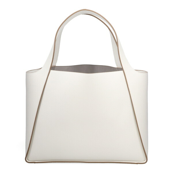 ステラマッカートニー バッグ レディース STELLA MCCARTNEY ロゴ ラージ トートバッグ 502793 WP0057 9000 ピュアホワイト_2