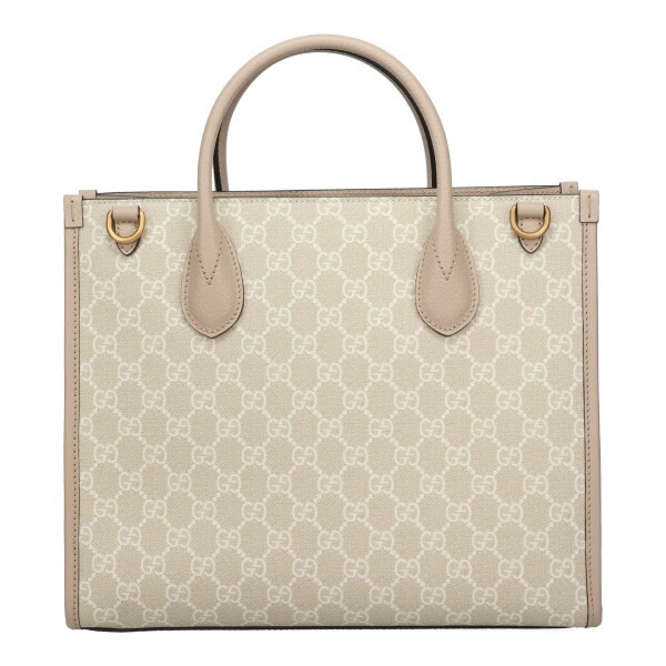 グッチ バッグ レディース GUCCI GGレトロ スモールトートバッグ 659983 UULBT 9683 ベージュ ハンドバッグ_2