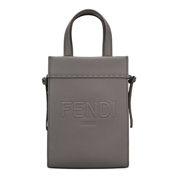 フェンディ バッグ メンズ FENDI ゴートゥショッパー スモール 7VA584 AMAC F0FDY グレー