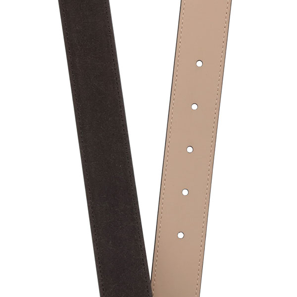 ダンヒル ベルト DUNHILL 24R4T25SN スエード ダークブラウン サイズ90cm