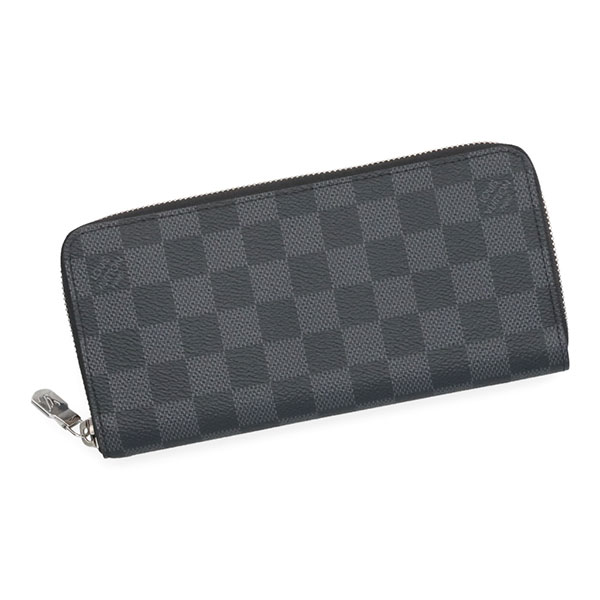 ルイヴィトン 財布 メンズ LOUIS VUITTON ダミエグラフィット ジッピーウォレット ホリゾンタル ブラック N00056