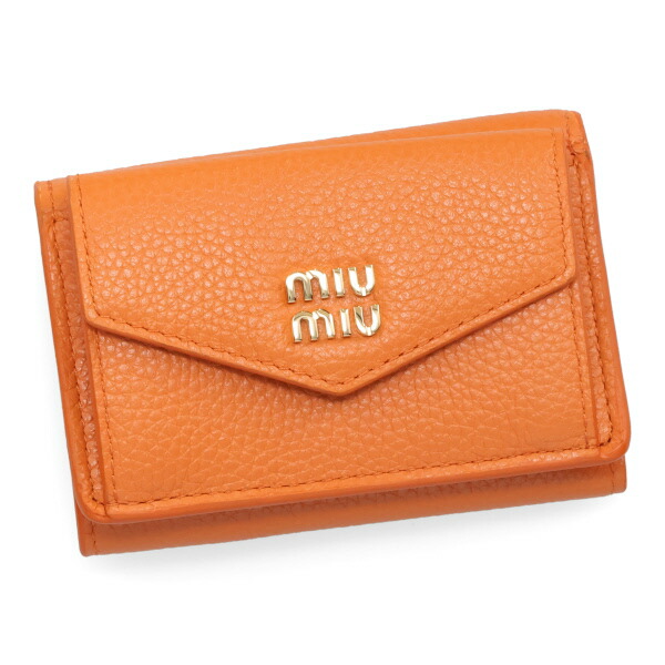 ミュウミュウ 財布 レディース MIUMIU ヴィッテロダイノレザー財布 5MH021 ADT7 F0IKY A ガーベラデイジー