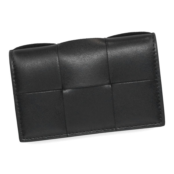 ボッテガヴェネタ 名刺入れ BOTTEGA VENETA カセット ビジネスカードケース 755370 VBWD3 8803 ブラック