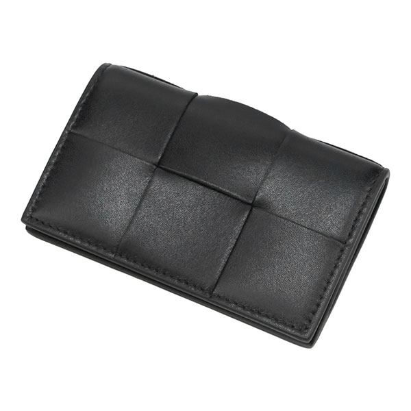 ボッテガヴェネタ 名刺入れ BOTTEGA VENETA カセット ビジネスカードケース 755370 VBWD3 8803 ブラック_1