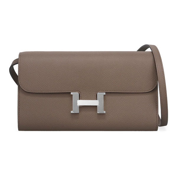 エルメス コンスタンストゥーゴー HERMES ヴォーエプソン エタン シルバー金具 050125 W刻印
