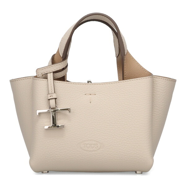 トッズ バッグ レディース TODS レザーバッグ マイクロ XBWAPAFL000 QRI 9O22 オフホワイト