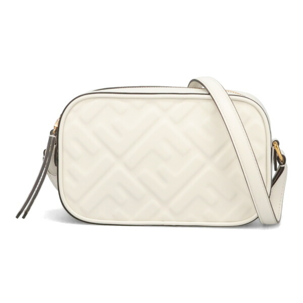 フェンディ バッグ レディース FENDI カメラケース 8BS077 ANWT F0QVL ホワイト