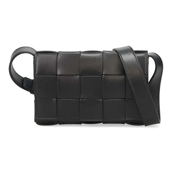 ボッテガヴェネタ バッグ BOTTEAGA VENETA スモール カセット 739351 VB1K0 8480 ブラック