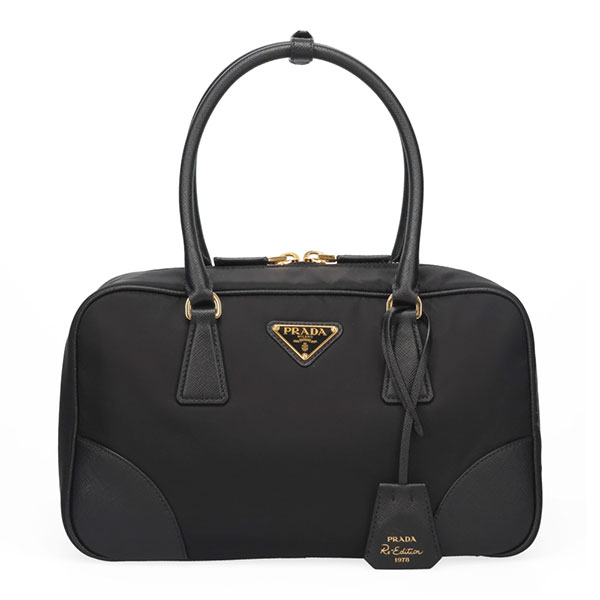 プラダ バッグ レディース PRADA リエディション 1978 ミディアム リナイロン ダブルハンドルバッグ 1BB115 R064 F0002 NERO ブラック