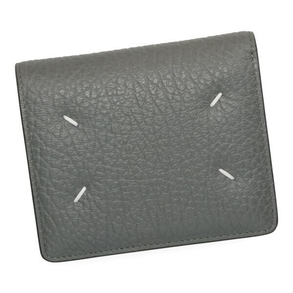 メゾンマルジェラ 財布 Maison Margiela  4ステッチ 二つ折ウォレット S56UI0140 P4455 T8127 カイユーグレー マルジェラ財布