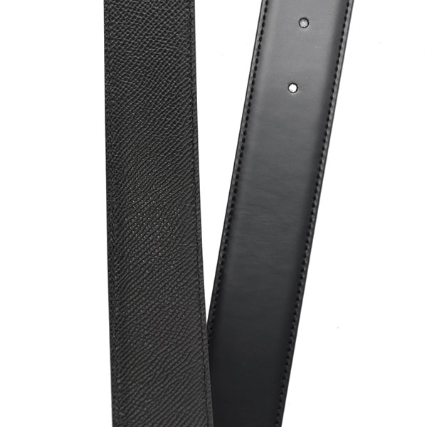 ダンヒル ベルト メンズ DUNHILL リバーシブル 26R4A76AM ブラック+シルバーバックル ブラック 型押しレザー+スムースレザー_1