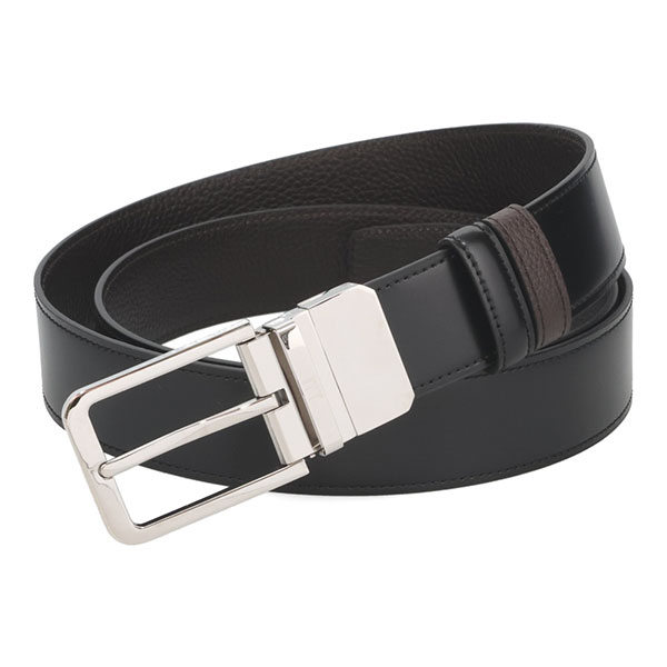 ダンヒル ベルト メンズ DUNHILL リバーシブル 26R4T32MD シルバーバックル ブラック+ブラウン