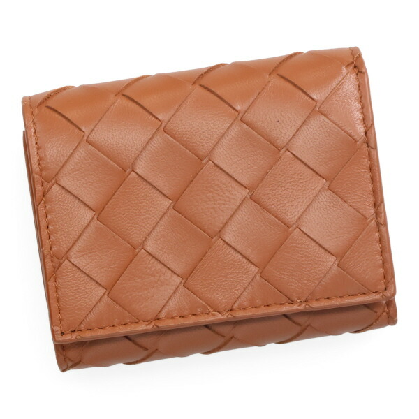 ボッテガヴェネタ 財布 レディース BOTTEGA VENETA イントレチャート 742331 VCPP2 2650 ウッド