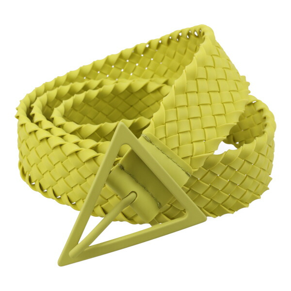 ボッテガヴェネタ ベルト メンズ BOTTEGA VENETA 691232 V1S20 3562 イエロー サイズ95cm