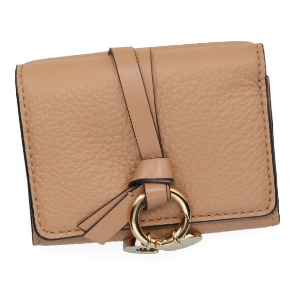 クロエ 財布 レディース CHLOE アルファベット CHC21WP946 F57 26X ライトタン