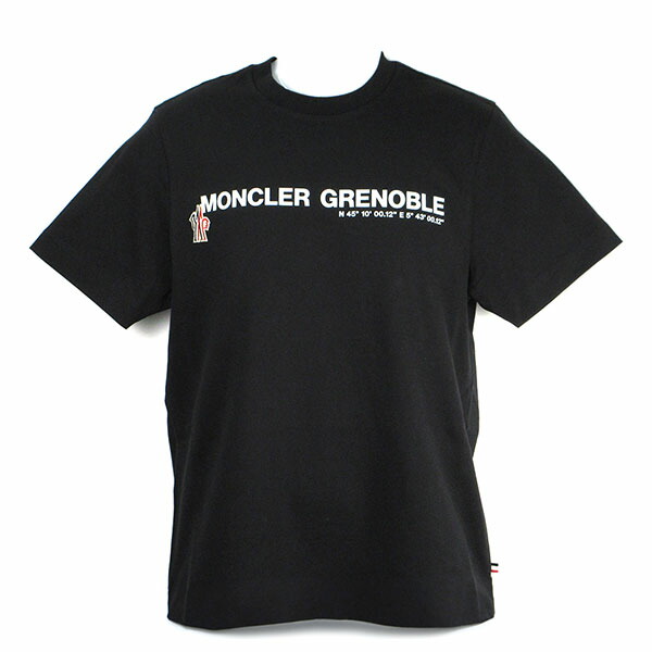 モンクレール Tシャツ メンズ MONCLER 8C00001 89AW1 999 ブラック サイズL