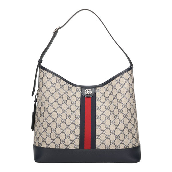 グッチ バッグ レディース GUCCI オフィディア ラージショルダーバッグ 781392 96IWN 4076 ベージュ+ネイビー