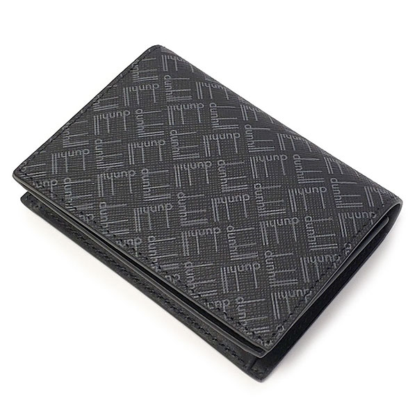 ダンヒル 名刺入れ メンズ DUNHILL シグネチャー ビジネスカードケース 21R2470LT ブラック ダンヒル 名刺入れ メンズ DUNHILL シグネチャー ビジネスカードケース