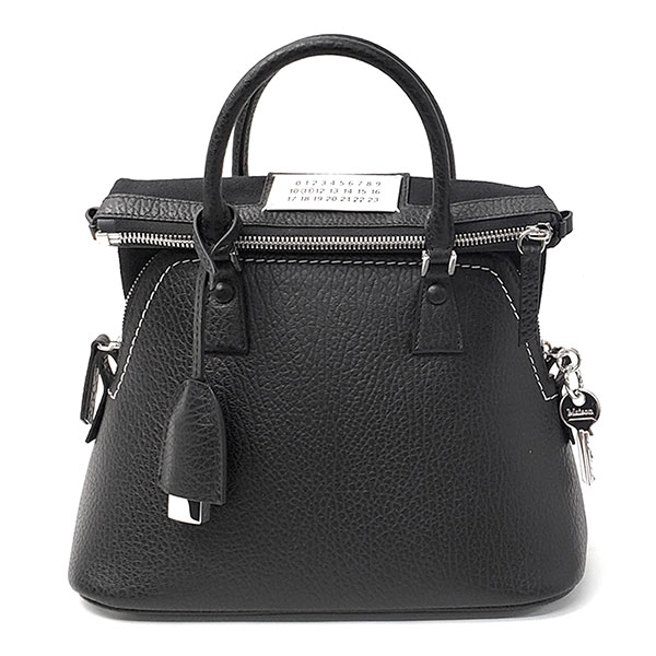 メゾンマルジェラ バッグ レディース Maison Margiela 5AC ミニ S56WG0082 P4455 T8013 ブラック
