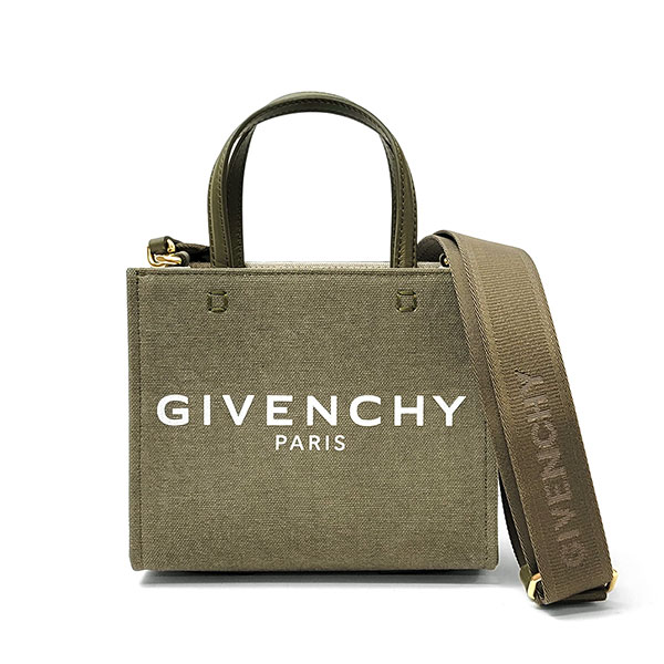 ジバンシィ バッグ レディース GIVENCHY Gトートバッグミニ BB50N0B1QY 313 ダークカーキ_1
