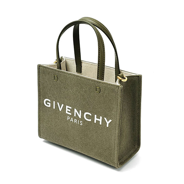 ジバンシィ バッグ レディース GIVENCHY Gトートバッグミニ BB50N0B1QY 313 ダークカーキ_2