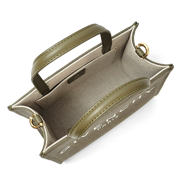 ジバンシィ バッグ レディース GIVENCHY Gトートバッグミニ BB50N0B1QY 313 ダークカーキ_3