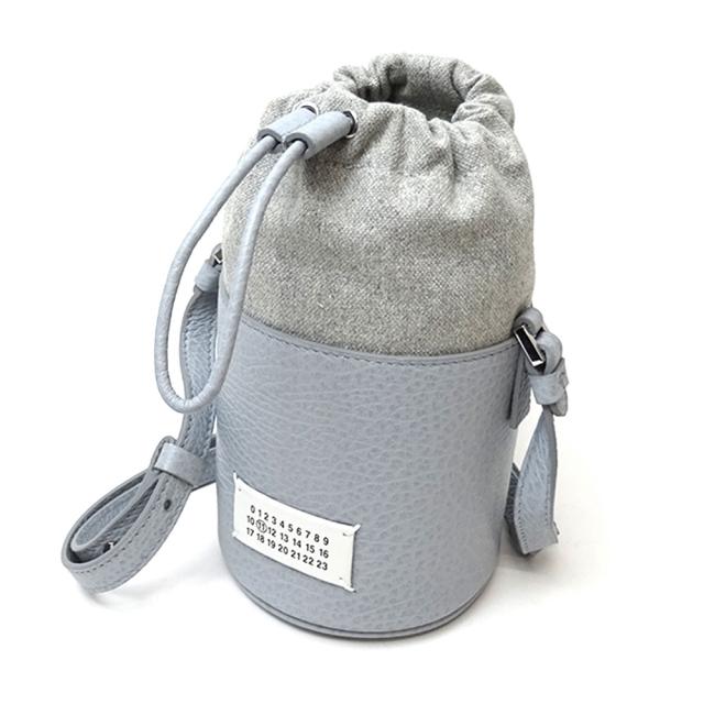 メゾンマルジェラ バッグ レディース Maison Margiela 5AC バケットバッグ ミニ S56WG0164 P4348 T6172 ペールブルー ショルダーバッグ_1