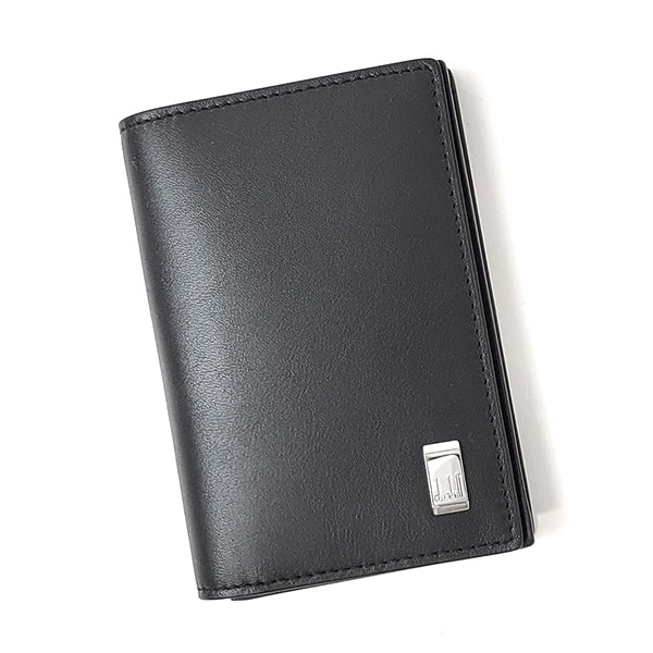 ダンヒル 名刺入れ メンズ DUNHILL サイドカーブラック ビジネスカードケース 19F2F47AT ブラック