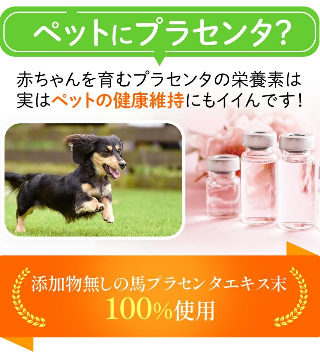 ポイント10％！ JBPET プラセンタサプリ EQパウダー for dog &amp; cat 2箱セット 30粒×2 動物病院流通品 犬用 猫用 おやつ 関節 被毛 元気 活動 食欲 毛艶 毛並 健康を維持 老犬 老猫 サプリメント 免疫力_5