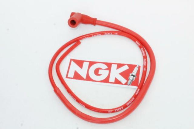 NGK レーシングケーブル CR6 8736 x4本 ターミナルタイプ Lタイプ 2輪