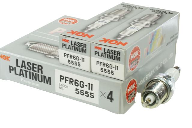 NGK PFR6G-11 5555 一体形 x6本 エヌジーケー 日本特殊陶業 Spark plug ★6X-2613 0087295155554 レグナム EA5W･EC5W  レグナム EA4W･EC4W