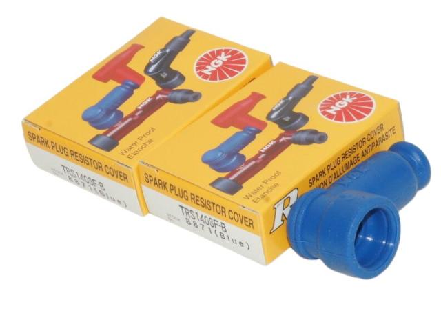 NGK繋ぎ鳥打ち帽 TRS1408F-B 8871 x 2個仕かける Spark Plug Resistor Cover ★2X-4435 0087295188712