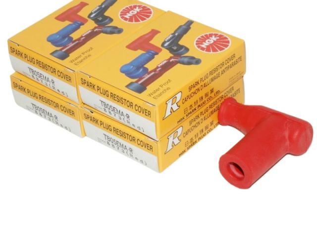 NGKプラグキャップ TB05EMA-R 8873 x 4個セット Spark Plug Resistor Cover ★4X-4429 0087295188736