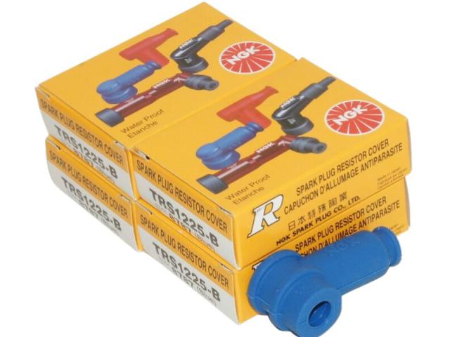 NGKプラグキャップ TRS1225-B 8787 x 4個セット Spark Plug Resistor Cover ★4X-4431 0087295187876 RS250R('84-) NSR500V('96-'01) 18,447円