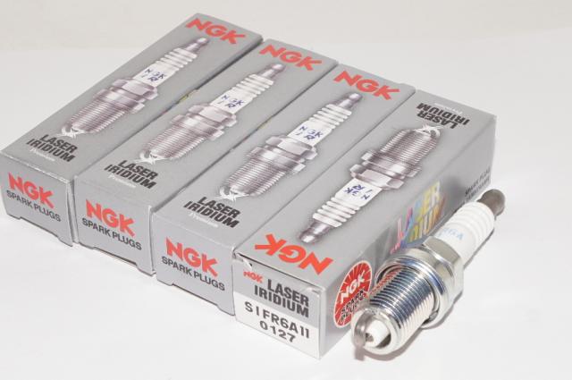 NGK SIFR6A11 0127 一体形 x4本 エヌジーケー 日本特殊陶業 Spark plug ★4X-5012 0087295101278 レガシイ LEGACY BM9 BR9  エクシーガ EXI