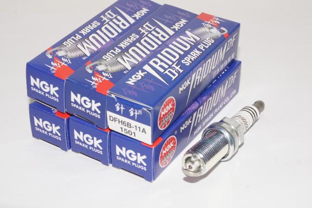 NGK DFH6B-11A 1501 一体形 x6本 エヌジーケー 日本特殊陶業 Spark plug ★6X-2287 0087295115015 レジアスエース/バン REGIUS ACE/VAN TRH