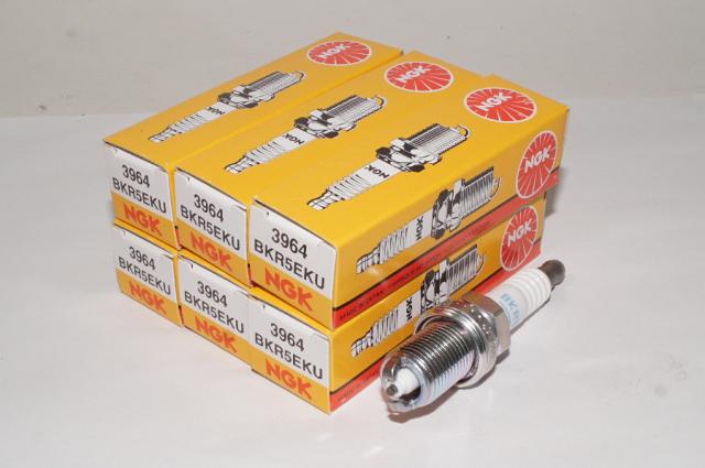 NGK BKR5EKU 3964 一体形 x6本 エヌジーケー 日本特殊陶業 Spark plug ★6X-0236 0087295139646 パサートワゴン E-3AAAA  パサート E-3AAAA