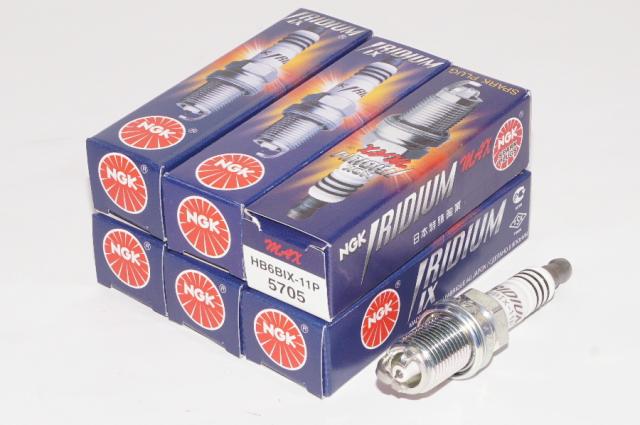 NGK HB6BIX-11P 5705 一体形 x6本 エヌジーケー 日本特殊陶業 Spark plug ★6X-2377 0087295157053 アベンシス AVENSIS AZT251 251W  マー
