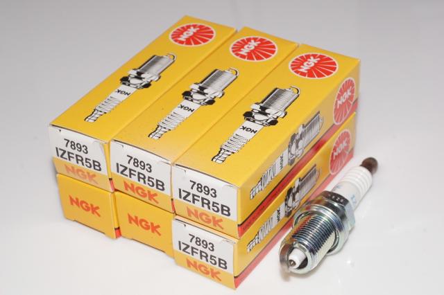 NGK IZFR5B 7893 一体形 x6本 エヌジーケー 日本特殊陶業 Spark plug ★6X-2319 0087295178935 プラウディア PROUDIA S33A ディグニティ D