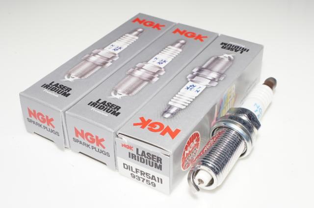 三菱 MITSUBISHI ミラージュ MIRAGE A03A H26.12-H27.12 用  NGK DILFR5A11 93759 ★3X-4993 プラグ品番 スパークプラグ