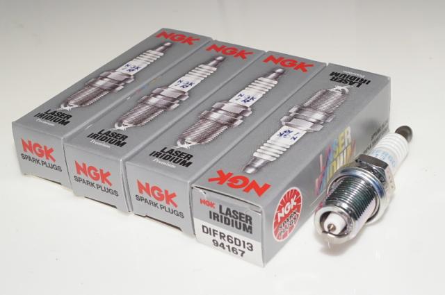 NGK DIFR6D13 94167 一体形 x4本 エヌジーケー 日本特殊陶業 Spark plug ★4X-4995 0087295941676 フィット FIT GP4(ハイブリッド)  フィッ