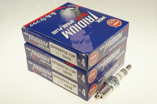 NGK BPR6EFIX-13P 5848 ポンチカシメ x12本 エヌジーケー 日本特殊陶業 Spark plug ★BX-2359 0087295158487 モンデオ GH-WFOCJB  フォーカ