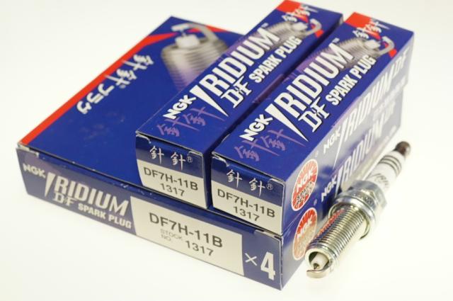 NGK DF7H-11B 1317 一体形 x6本 エヌジーケー 日本特殊陶業 Spark plug ★6X-2285 0087295113172 XV GP7  エリーゼ ABA-1120  レガシイ LEG