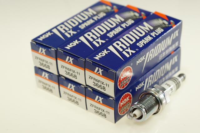 NGK ZFR6FIX-11 3668 ポンチカシメ x6本 エヌジーケー 日本特殊陶業