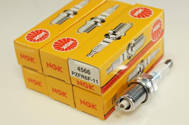 ホンダ HONDA セイバー SABER UA4 H10.10-H15.5 用  NGK PZFR6F-11 4566 ★6X-2658 プラグ品番 スパークプラグ