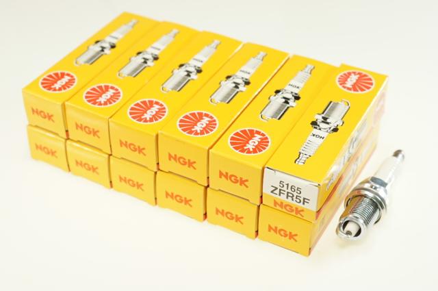 NGK ZFR5F 5165 一体形 x12本 エヌジーケー 日本特殊陶業 Spark plug ★BX-2254 0087295151655 GX630H･660H･690H(2012-)  GX630･660･690･(2