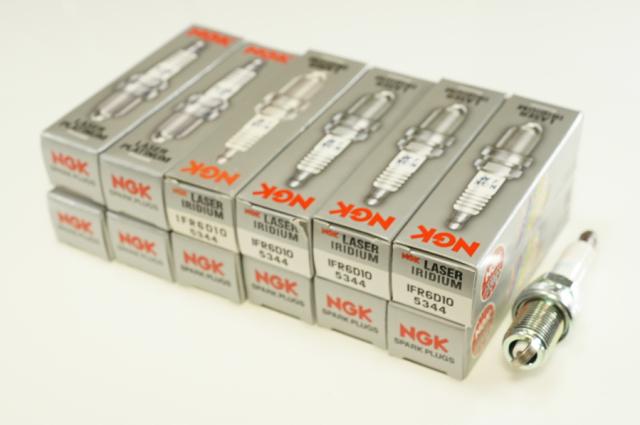 NGK IFR6D10 5344 一体形 x12本 エヌジーケー 日本特殊陶業 Spark plug ★BX-2294 0087295153444 SLK230 GH-170449  SLK230 GF-170449  CLK